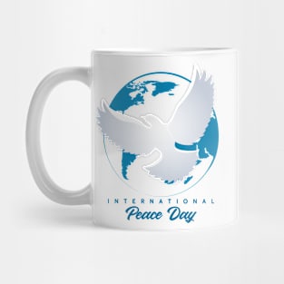 International Day of Peace Emblem. Mug